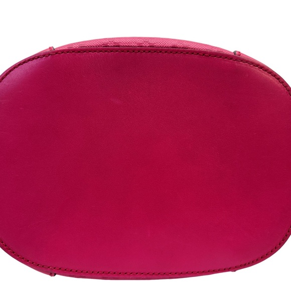 Gucci Diamente Pink Calfskin Leather Bucket Bag - Picture 3 of 7